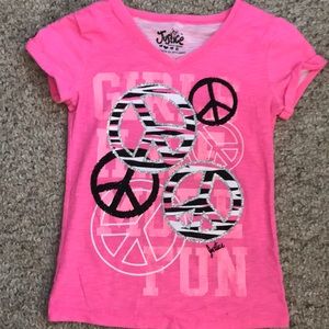 Justice girls t-shirt